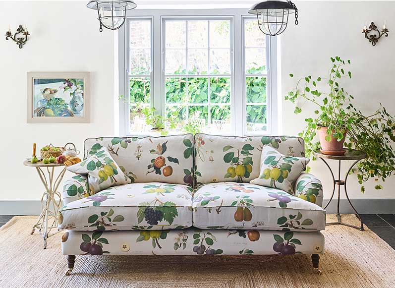 2 Alwinton 3 Seater Sofa in RHS Collection William Hooker Design